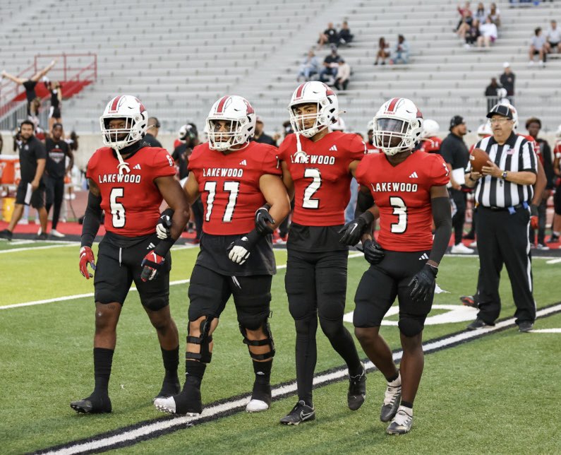 JT_Dacoud's tweet photo. Thank you to my coaches and family @LKWDFOOTBALL for the time, belief, and support you poured into me. As this chapter comes to an end Lakewood will always be home! ⚔️✌️ https://t.co/b1BJ7ZuqwI