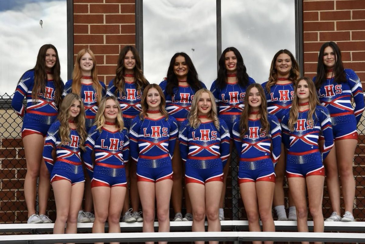 LHS Cheerleaders 📣  Cheer outfits, Cheerleading outfits, Cheerleading  hairstyles