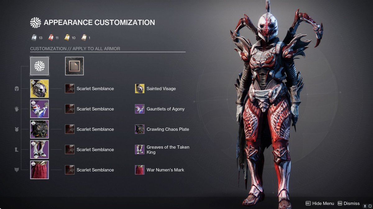 Shogun_D2's tweet photo. Your worst Nightmare part 2! ๐ง ๐ค
#ThreadsOfFright #Destiny2 #destiny2fashion https://t.co/tgfRqbLOMw