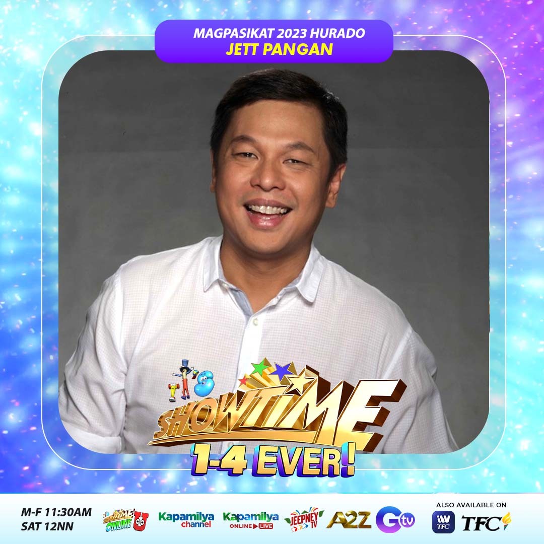 ⭐️ Madlang People! We are ONE FOUREVER! Abangan si Magpasikat Hurado JETT PANGAN sa #ShowtimeMagpasikat2023! #Magpasikat2023TeamVhongJugsTeddy