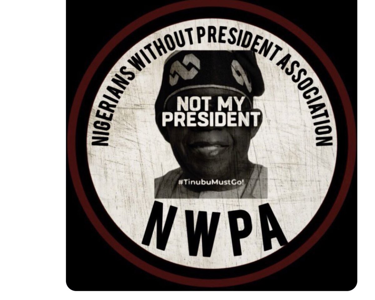 patwilaa's tweet photo. I will never accept a career criminal as president even if I'm the only one left.

#TinubuIsNotMyPresident 

#TinubuMustGo https://t.co/XCl8qHeEXN