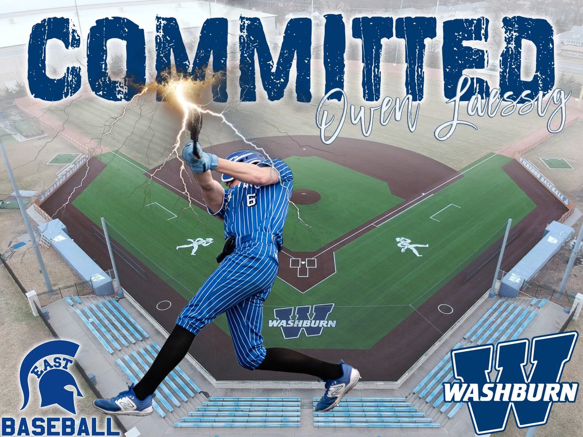 Owen Laessig (@owen_laessig) on Twitter photo Excited to continue my academic and athletic career at Washburn University!
<a href="/IchabodBSB/">Washburn Baseball</a> <a href="/CCrimm4/">Connor Crimmins</a> <a href="/HarleyDouglas17/">Harley Douglas</a> <a href="/EastSpartanBSB/">Lincoln East Baseball</a> <a href="/TopDoggBaseball/">TopDoggBaseball</a> #GoBods Excited to continue my academic and athletic career at Washburn University!
<a href="/IchabodBSB/">Washburn Baseball</a> <a href="/CCrimm4/">Connor Crimmins</a> <a href="/HarleyDouglas17/">Harley Douglas</a> <a href="/EastSpartanBSB/">Lincoln East Baseball</a> <a href="/TopDoggBaseball/">TopDoggBaseball</a> #GoBods