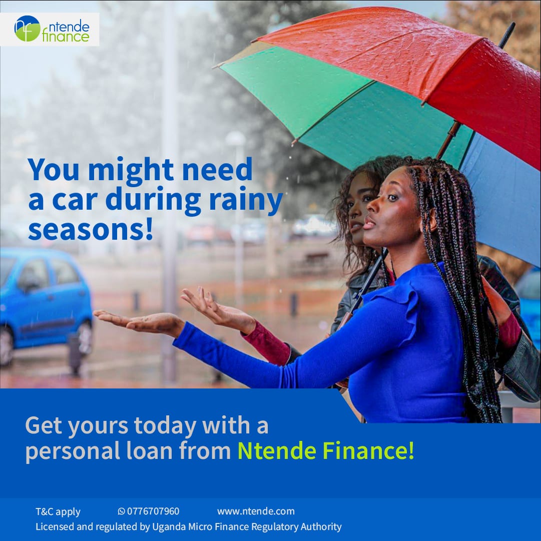 ntendefinance's tweet photo. Imagine driving to your workplace smartly dressed during these morning rains, avoiding the ruin of muddy waters, and the unnecessary delays of using a taxi. 🤔 That's the value of possessing a car! 
Get yours today with a personal loan from Ntende Finance! 
#driveyourcar https://t.co/1Btk2Q3DmV