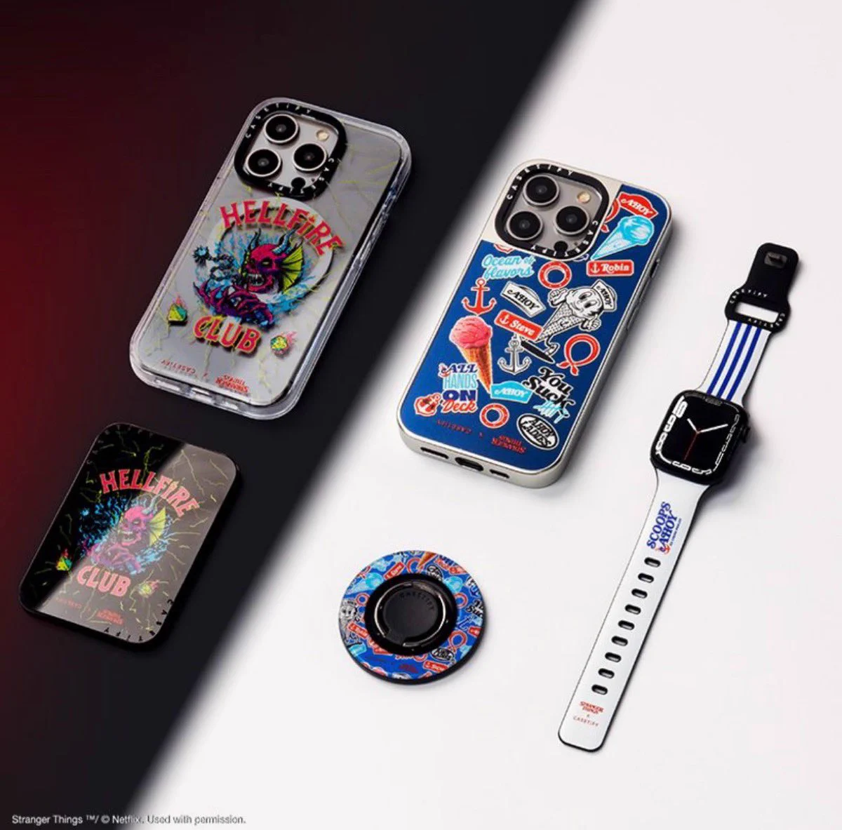 CASETiFY AirPodsPro2ストレンジャーシングス イヤホンケース F-OP46vbsAA2RjA?format=webp&