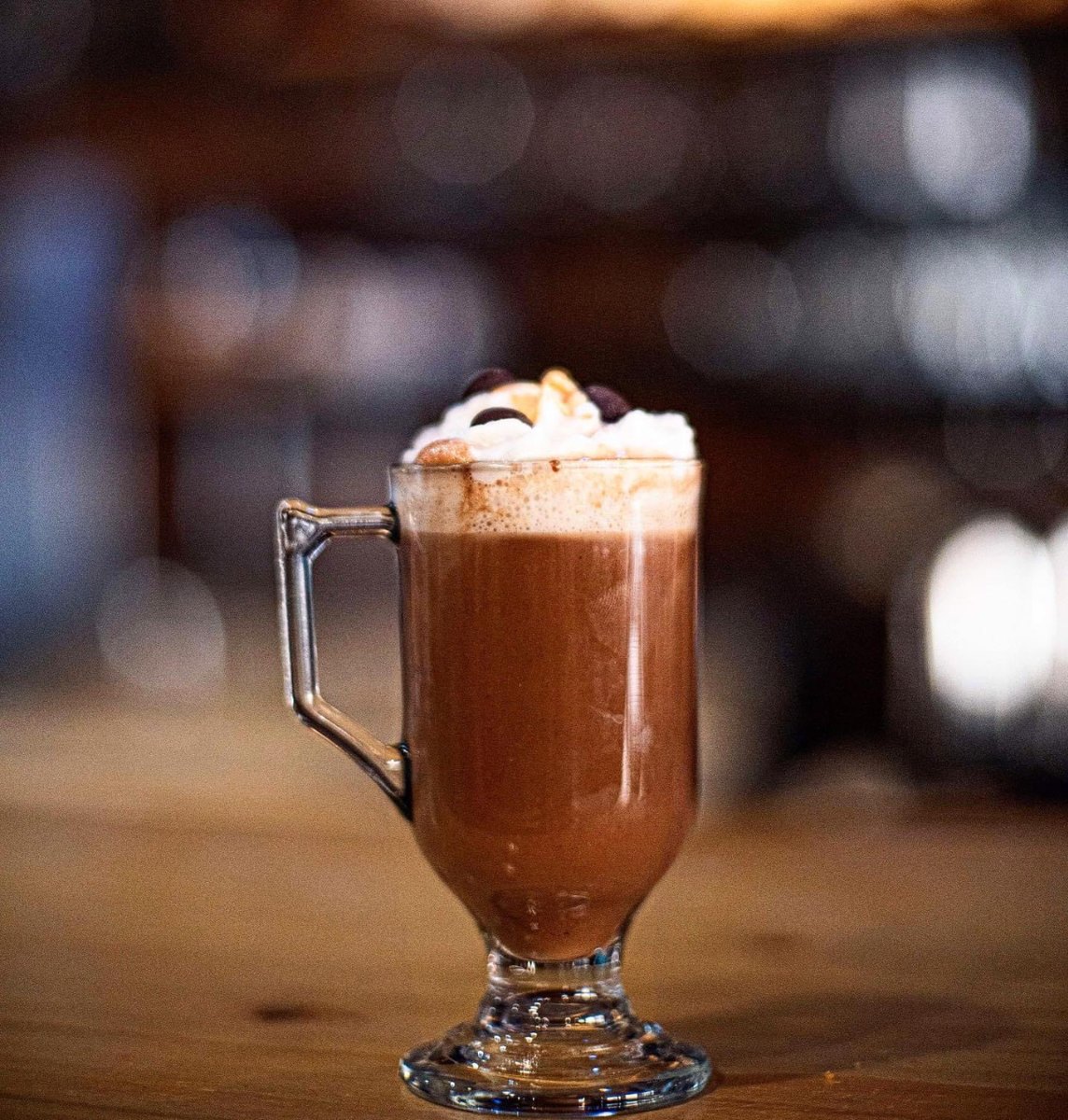 Looking to make the perfect cocktail for your Holiday events? 
Try the decadent  Bunny slipper:

Spirit hound rum, Peppermint cafe Colorado, coconut hot chocolate, whipped Cafe Colorado cream, and toasted coconut.
You can also try it at our Lyons location all weekend long.
