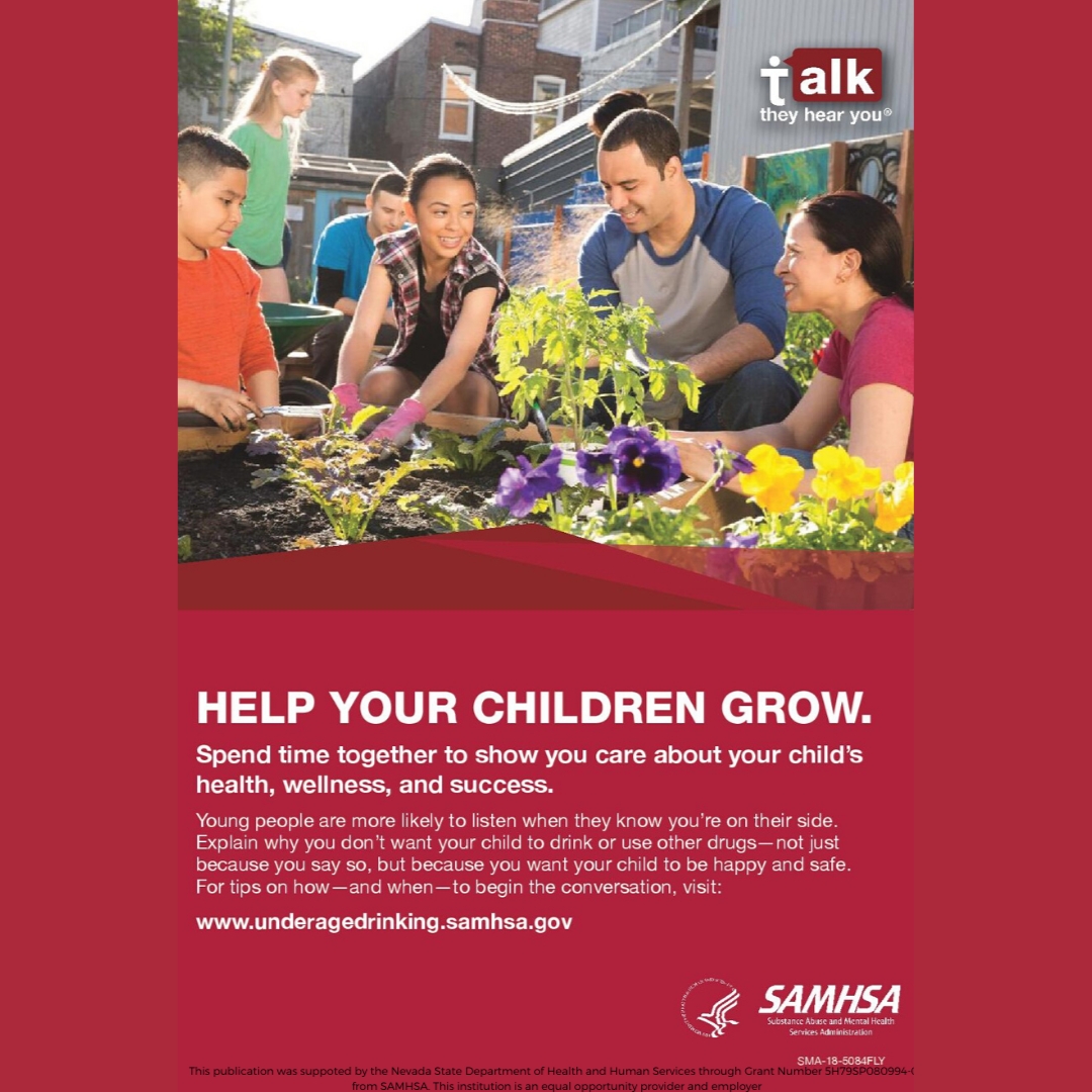 Help your children grow. #talk #underagedrinking