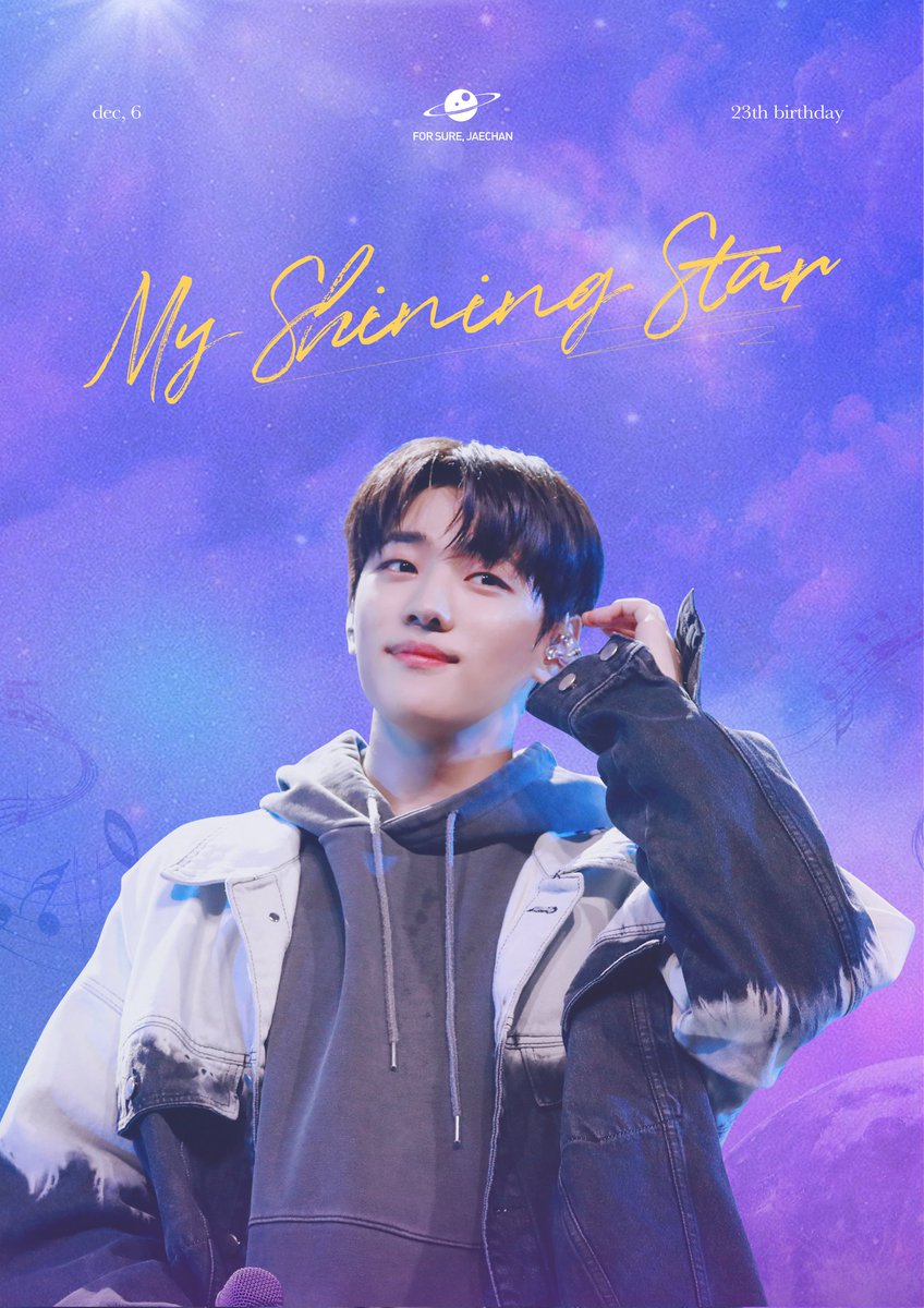 🌌 𝐌𝐲 𝐒𝐡𝐢𝐧𝐢𝐧𝐠 𝐒𝐭𝐚𝐫

ᴊᴀᴇᴄʜᴀɴ ʙɪʀᴛʜᴅᴀʏ ᴇᴠᴇɴᴛ ᴄᴀғᴇ

𝟸𝟶𝟸𝟹.𝟷𝟸.𝟶𝟸-𝟶𝟹, 𝟶𝟼-𝟶𝟽
𝙲𝚊𝚏𝚎 𝚂𝙵𝙸𝙽-𝙾𝙵𝙵

𝗖𝗼𝗺𝗶𝗻𝗴 𝗦𝗼𝗼𝗻

#모든_순간을_JAECHAN
#빛이_나는_재찬이에게

#재찬  #JAECHAN