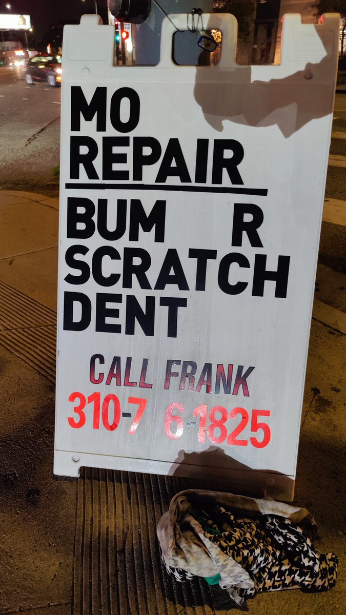 Call Frank for a "bum scratch" 😂