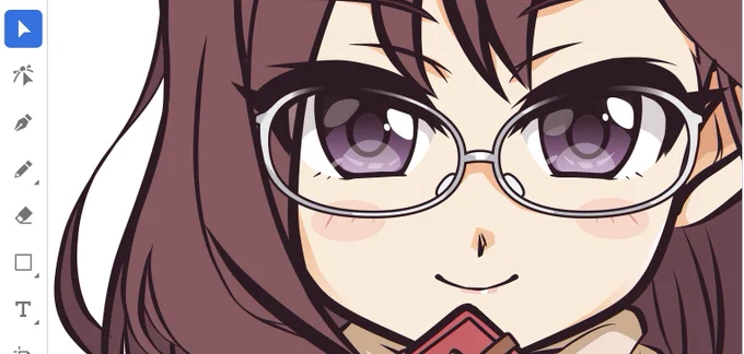 いつも肌→髪の毛と塗ってくけど久しぶりに細かく描いたらどう塗っていいか分かんなくなってる:( ;˙꒳˙;):