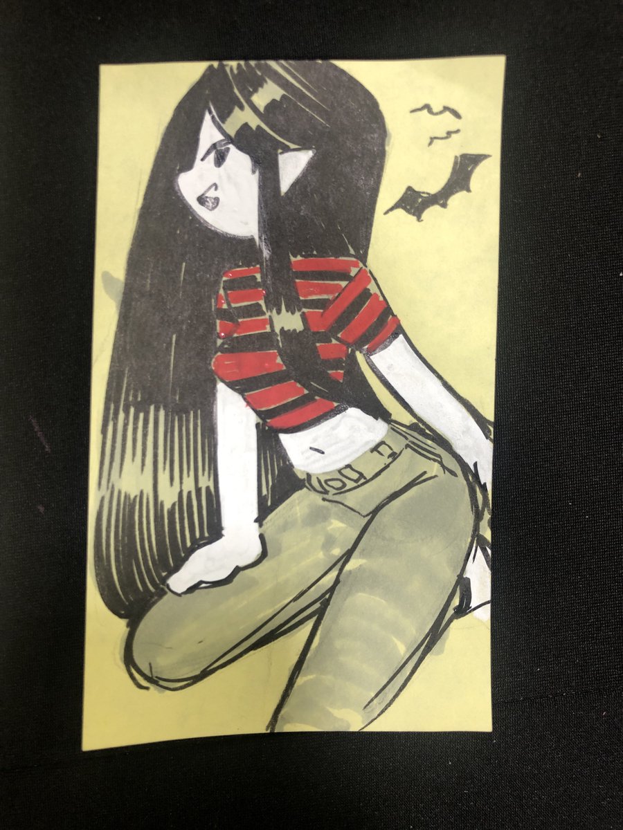 saruwash's tweet photo. spent the whole con drawing on sticky notes and giving those away, didnt get pictures of most of them unfortunately! was fun tho https://t.co/gsqR9NiMSS
