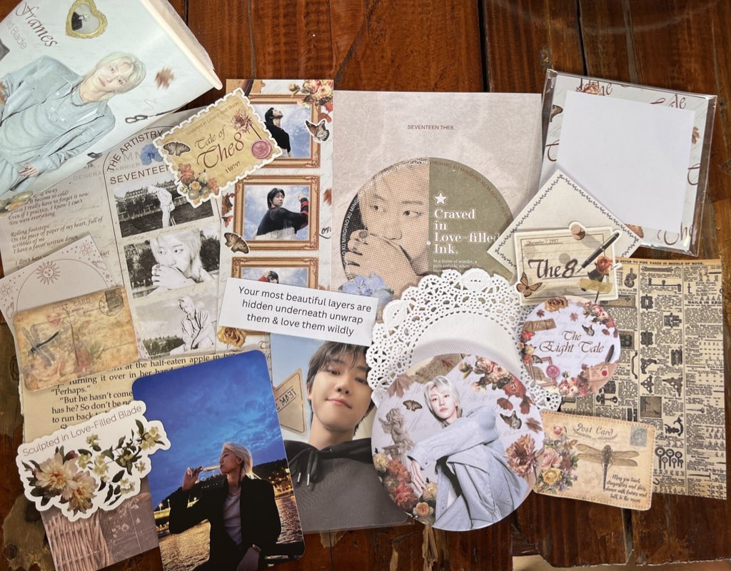 lunaticpolka's tweet photo. Celebrating the birhday (in advance) of this precious human being with @rachaerinjiyong yesterday 💚🩷🩵🐸

Thank you for the lovely event and all the pretty things @The8DayProd !!! 🥰 so happy got so many journaling stuffs also ✨✨✨

#THE8Day2023 #TheEightTale https://t.co/iPynsYR8cE