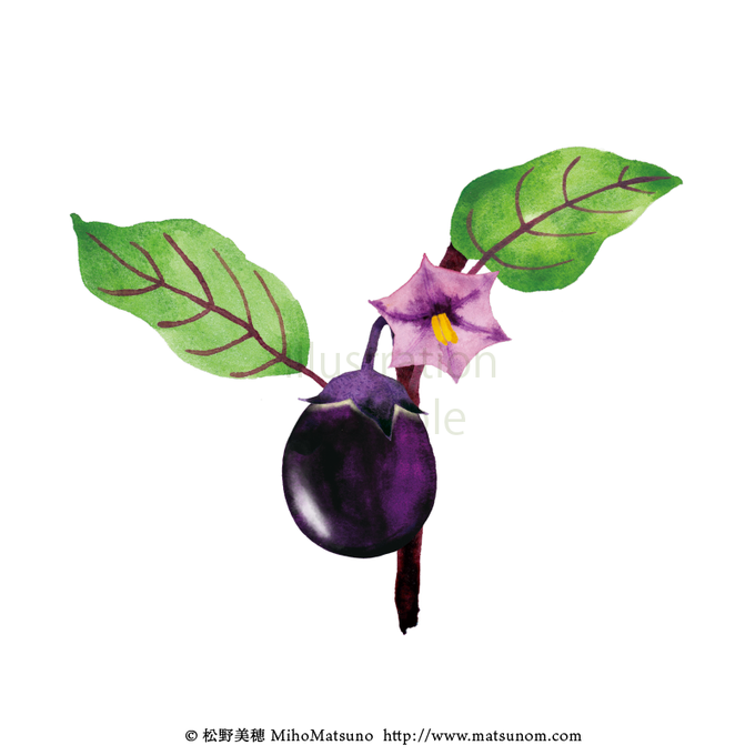 「eggplant」 illustration images(Latest)｜2pages