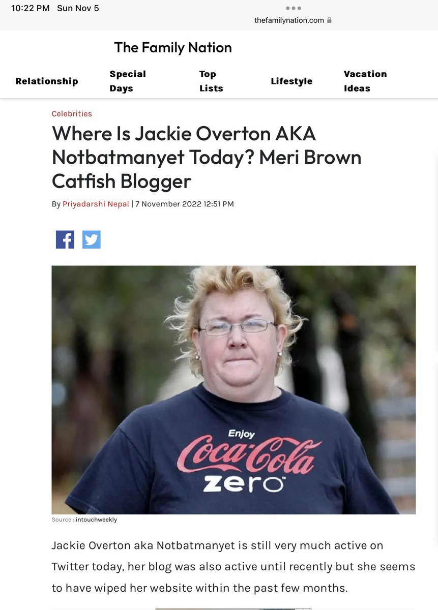 LiberalMo's tweet photo. Hey Jackie @notbatmanyet I LOVED that Meri Brown called you a “Big Fat Liar” in this weeks episode #sisterwives #samisascam #googlejackieoverton https://t.co/hYpjOEGECH