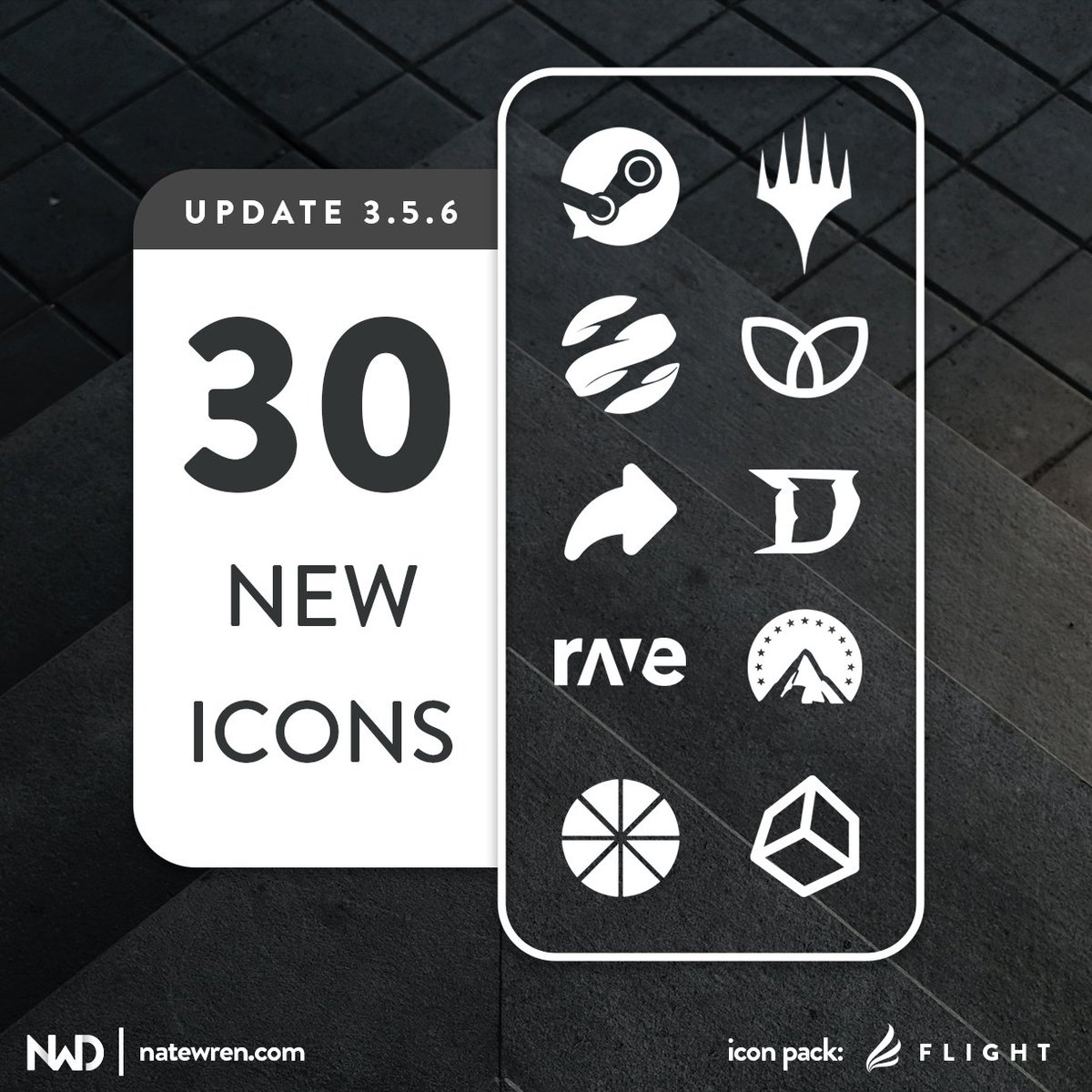 Icon packs updated! Android v3.5.6 includes 30 new icons in pro versions. bit.ly/3uBONZT

#minimalsetup #homescreen #androidsetup #wallpaper #android #androidapps #androidcustomization #minimal #homescreensetup #iconpack #icons #androidicons