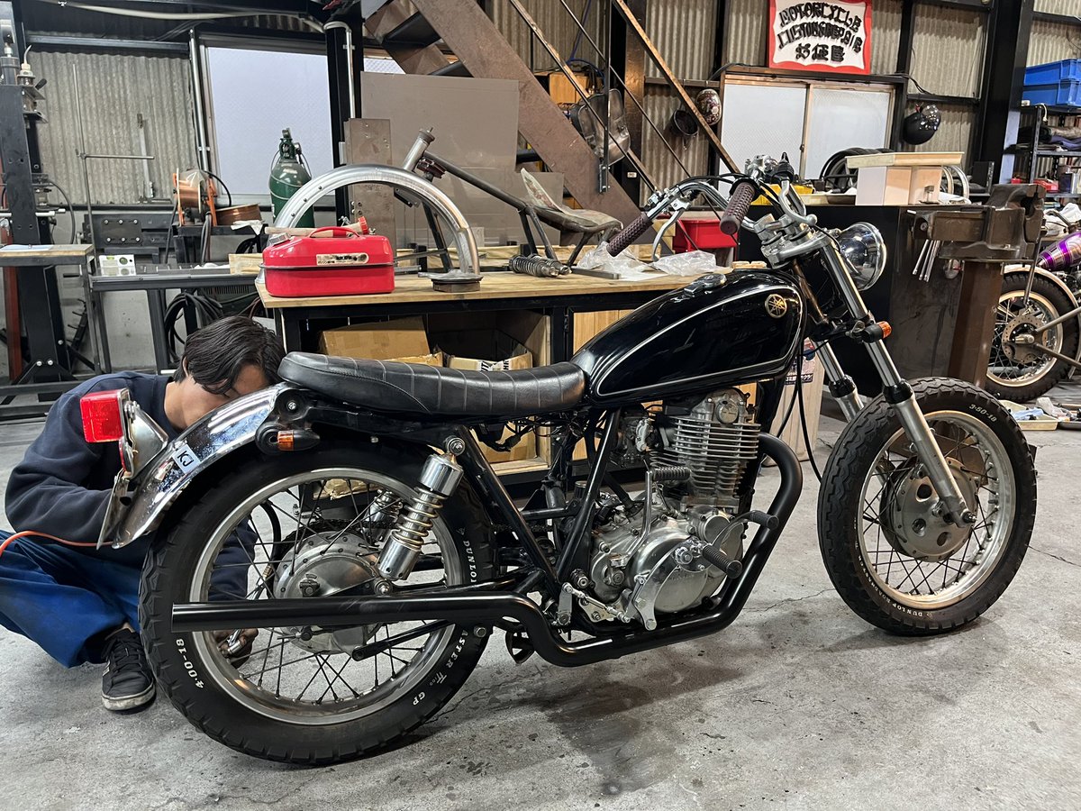 ベンドパイプエキゾースト製作🙌