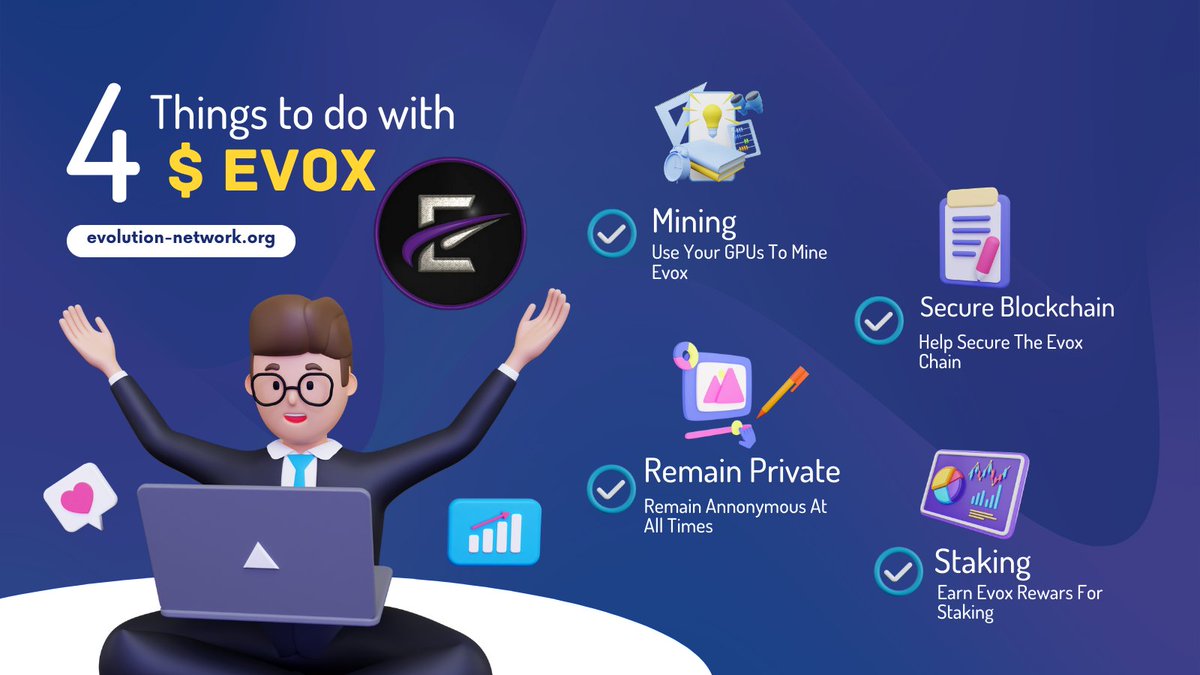 CheeseDraper's tweet photo. Wonder what you can do with @evox_project . Don't forget to go check out the website and join the community discord.
https://t.co/ABMsXfVENU
https://t.co/p8bZtfDdQF
#crypto #cryptocurrency #privacy #Mining https://t.co/LqFmb0ubXs