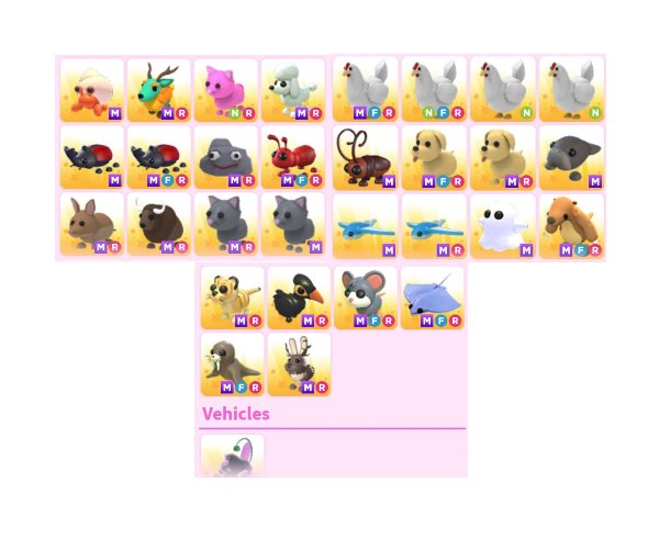 Lovely's Adopt Me Pet Shop!💖 Open since July 2022 on X: Selling