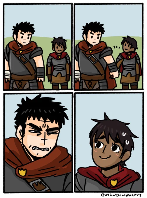 he's happy :) #berserk 