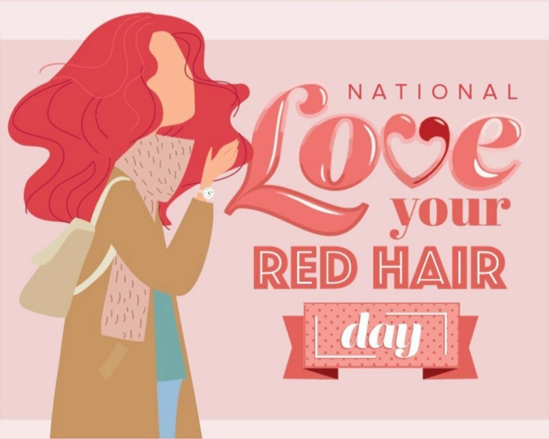 wildfire0930's tweet photo. I celebrated!😊 #LoveYourRedHairDay 👩‍🦰
📷: #HowToBeARedHead https://t.co/vPjwzTbRl2