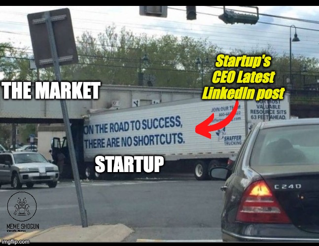 #startups #memes #gifs #market #LinkedIn #linkedinpost #mumbojumbo #crash #funny