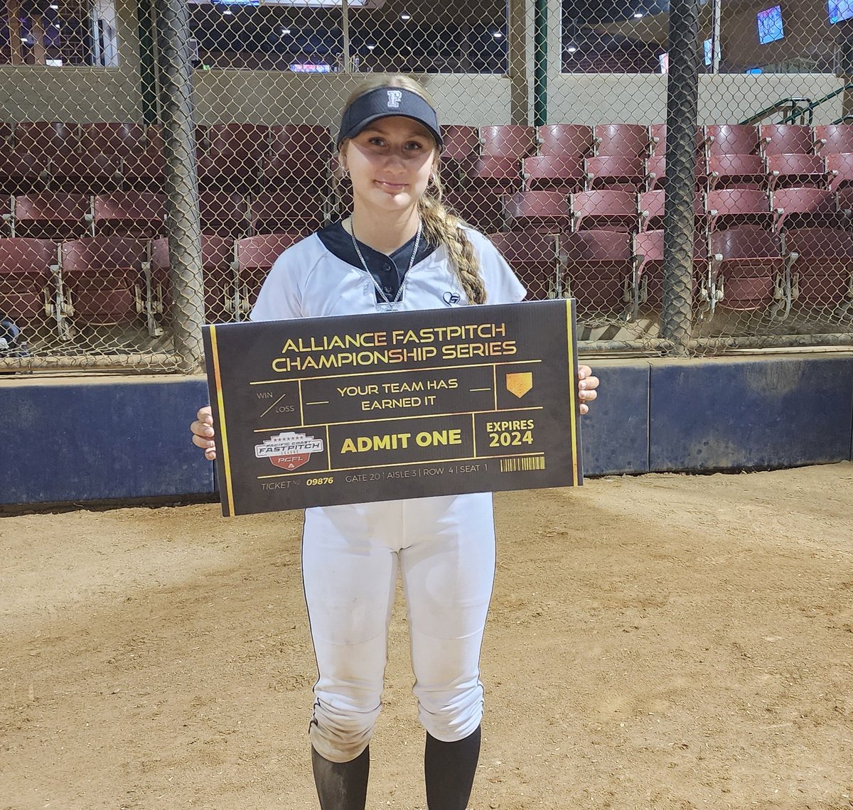 GraceTwente20's tweet photo. AFCS berth ☑ 🎫 #earnedit  @thealliancefp @romangallegos27
@Firecrackersinc https://t.co/G4NDm7pHF2