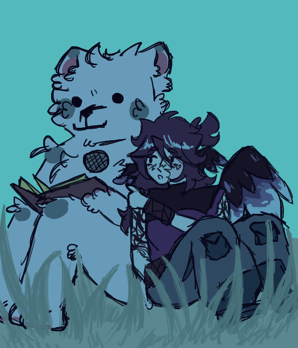 honi_lingling's tweet image. Blue bird :3 
#Jaidenfanart #qsmpfanart #qsmp #cucuruchofanart