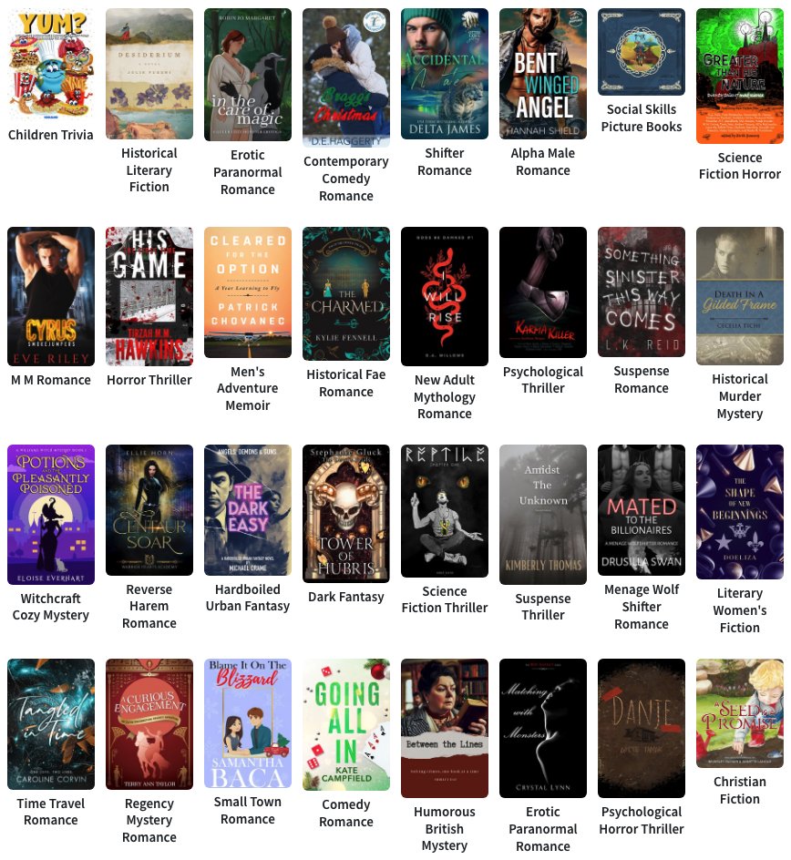 Please give a warm welcome to some of our newest authors who've put up complimentary copies of their ARCs on BookSirens. 👏🥂📚

👉Join their review team before spots run out! 🚶‍♀️🚶

Link - booksirens.com/advanced-reade…