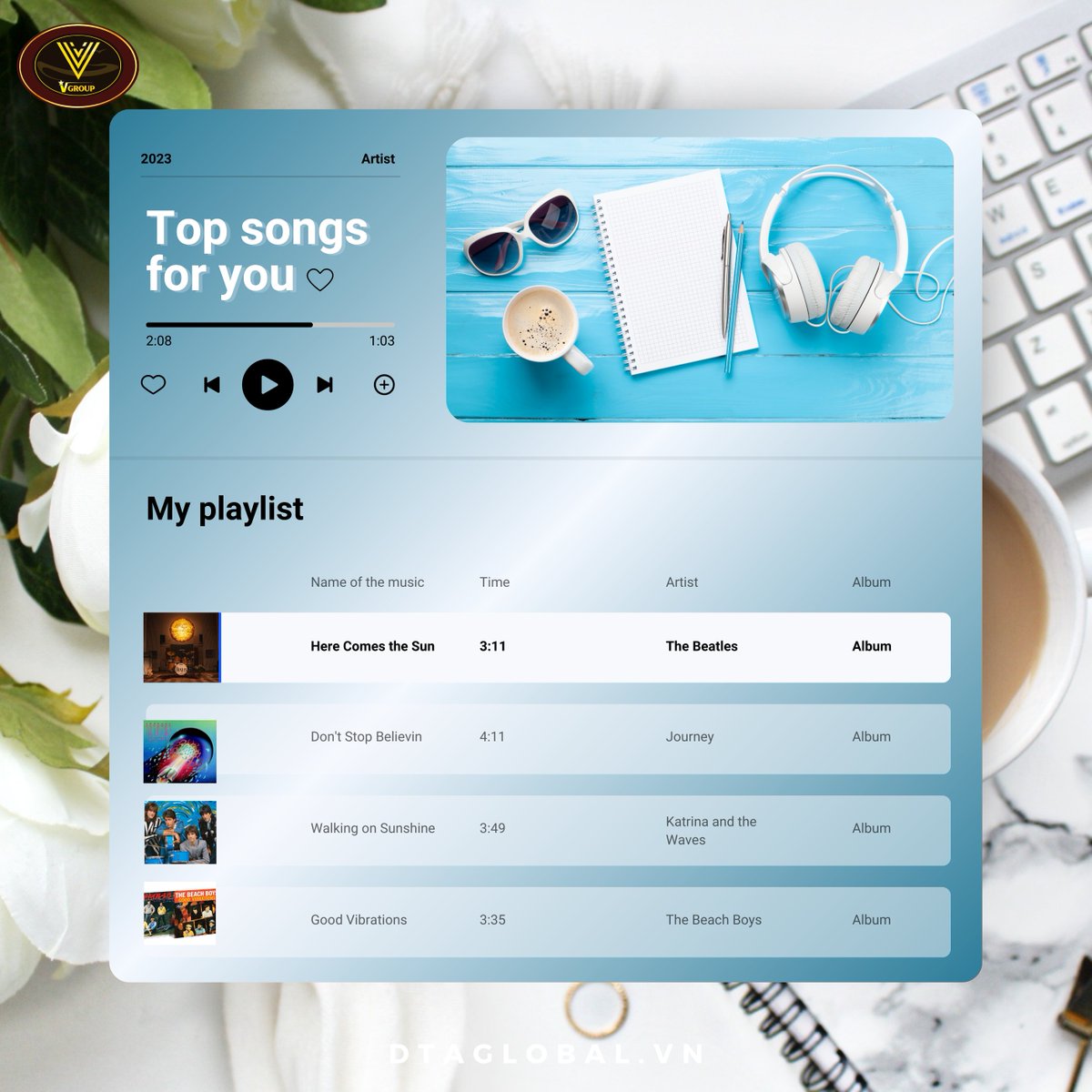 IMREALCOFFEEVN's tweet photo. ☀️A diverse playlist to help you start your day in a positive and energetic way. ❤️️🎶

#VGROUP #imrealcoffee #coffeevietnam #vgroupcoffee #capheviet #CoffeeTime #trending #Coffee #instantcoffee #TwitterX #music 
___________________________   
      © 𝐃𝐓𝐀 𝐆𝐋𝐎𝐁𝐀𝐋 https://t.co/T71SzSooHI