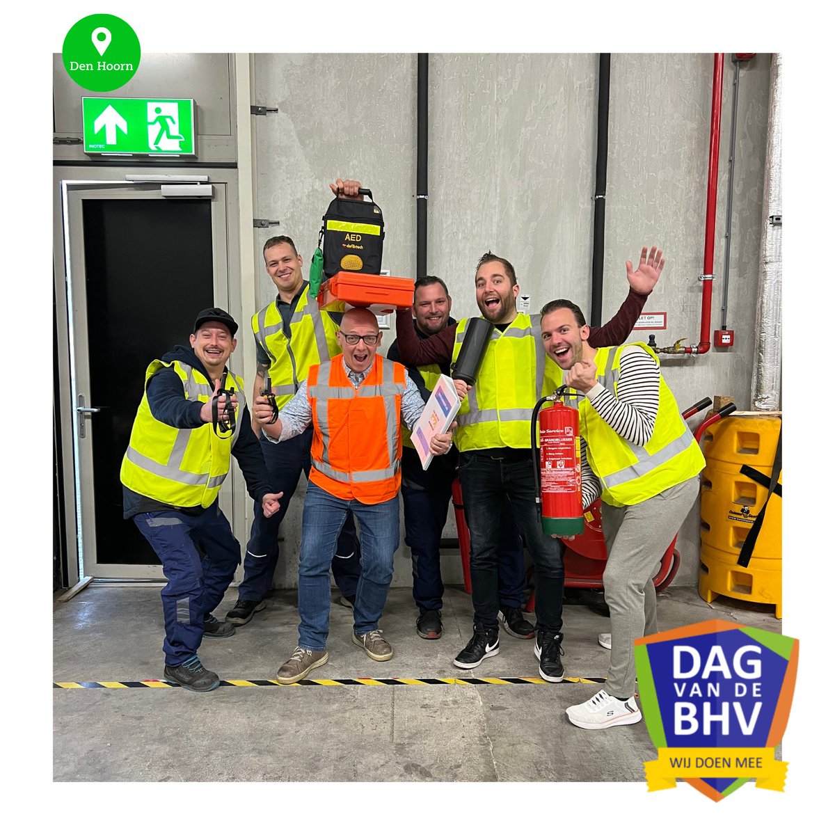 𝗗𝗲 𝗲𝗲𝗿𝘀𝘁𝗲 𝗺𝗮𝗮𝗻𝗱𝗮𝗴 𝗶𝗻 𝗻𝗼𝘃𝗲𝗺𝗯𝗲𝗿, 𝗲𝗻 𝗱𝗮𝘁 𝗯𝗲𝘁𝗲𝗸𝗲𝗻𝘁 𝗱𝗲 𝗗𝗮𝗴 𝘃𝗮𝗻 𝗱𝗲 𝗕𝗛𝗩!

Een mooi moment om stil te staan bij al die BHV'ers. Vandaag zetten we hen in het zonnetje: 'Dank je wel, BHV'ers!' 💪☀️

#DvdBHV #valksystemen