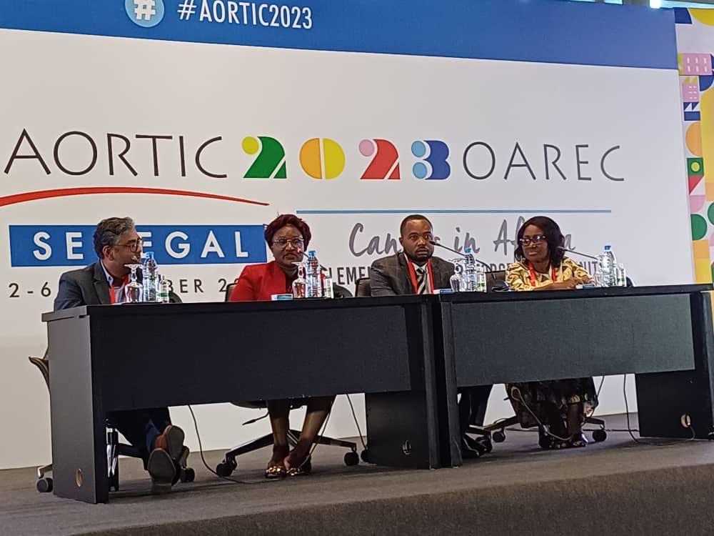 SIOP Africa Board members Lorna, Glenn and Myself hosted by Nickhill (St Jude SSA) at AORTIC meeting. The fantastic session highlighted the critical roles of the GICC, Childhood cancer registration and PrOFILE in improving childhood cancer survival #siopafrica