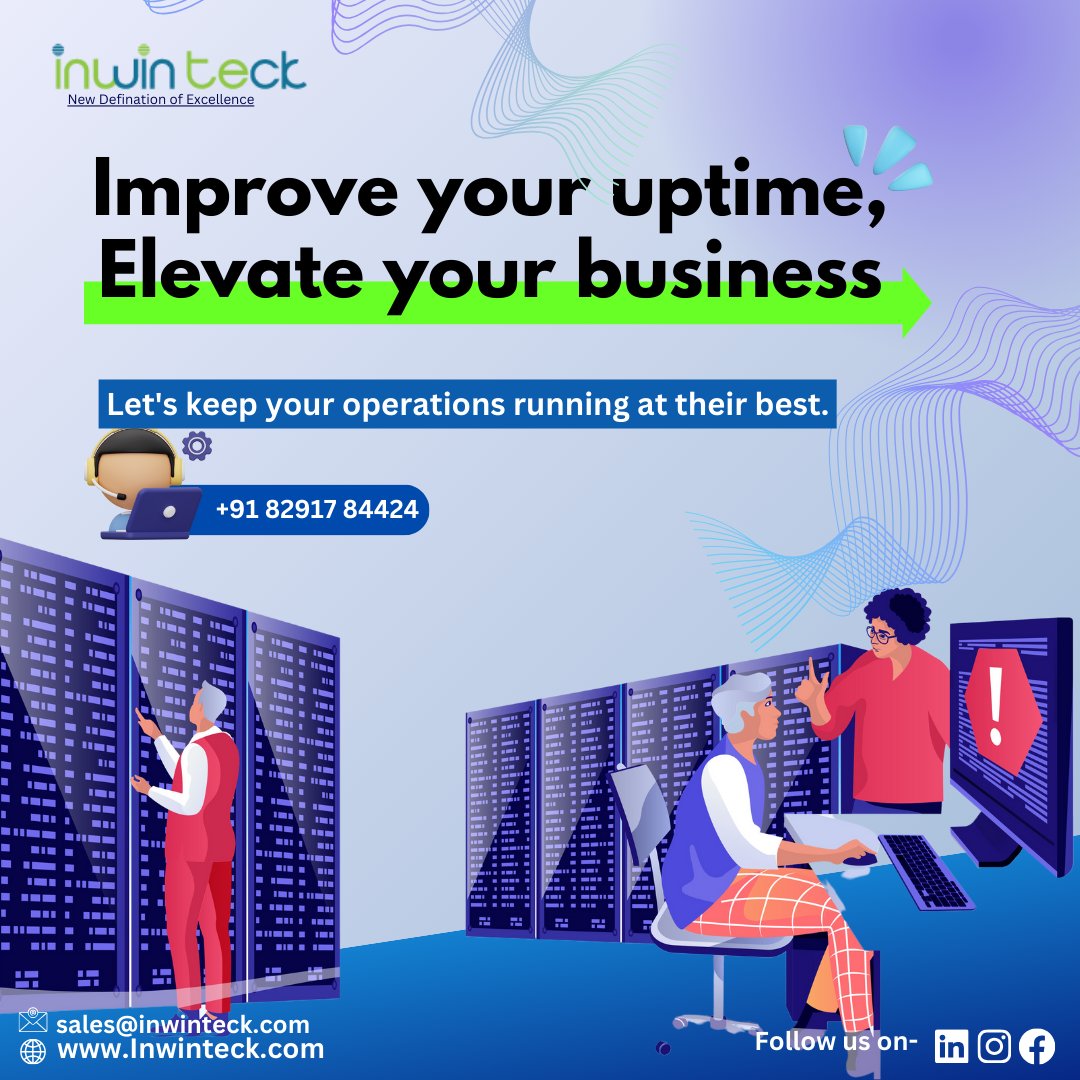 Inwinteck_com's tweet image. Our expert team is here to ensure your technology stays up and running, leaving you with more time to focus on what truly matters.🚀
Visit us- inwinteck.com
For maintenance support - 022-46059220

#InwinTeck #HardwareInstallation #BreakFixSupport #ITFieldEngineerSupport