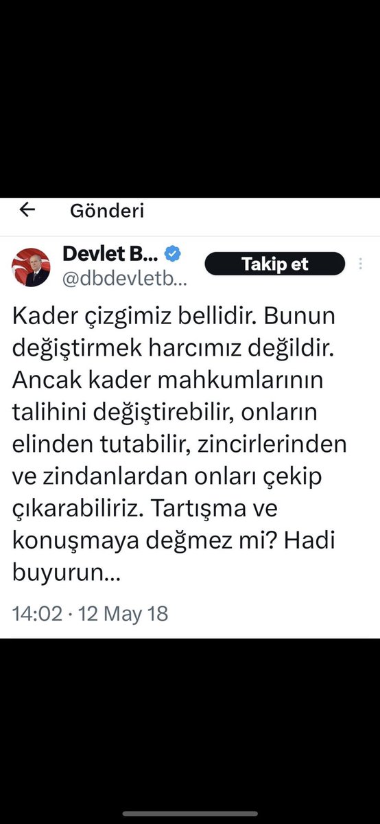 Akpartiye AffıAnlatıyoruz
<a href="/RTErdogan/">Recep Tayyip Erdoğan</a>
<a href="/dbdevletbahceli/">Devlet Bahçeli</a>
<a href="/adalet_bakanlik/">T.C. Adalet Bakanlığı</a>
<a href="/yilmaztunc/">Yılmaz TUNÇ</a>
<a href="/AYMBASKANLIGI/">Anayasa Mahkemesi</a>
<a href="/tcbestepe/">T.C. Cumhurbaşkanlığı</a> <a href="/TBMMresmi/">TBMM</a> <a href="/Akparti/">AK Parti</a>
@TRHakanFidan
<a href="/eczozgurozel/">Özgür Özel</a>