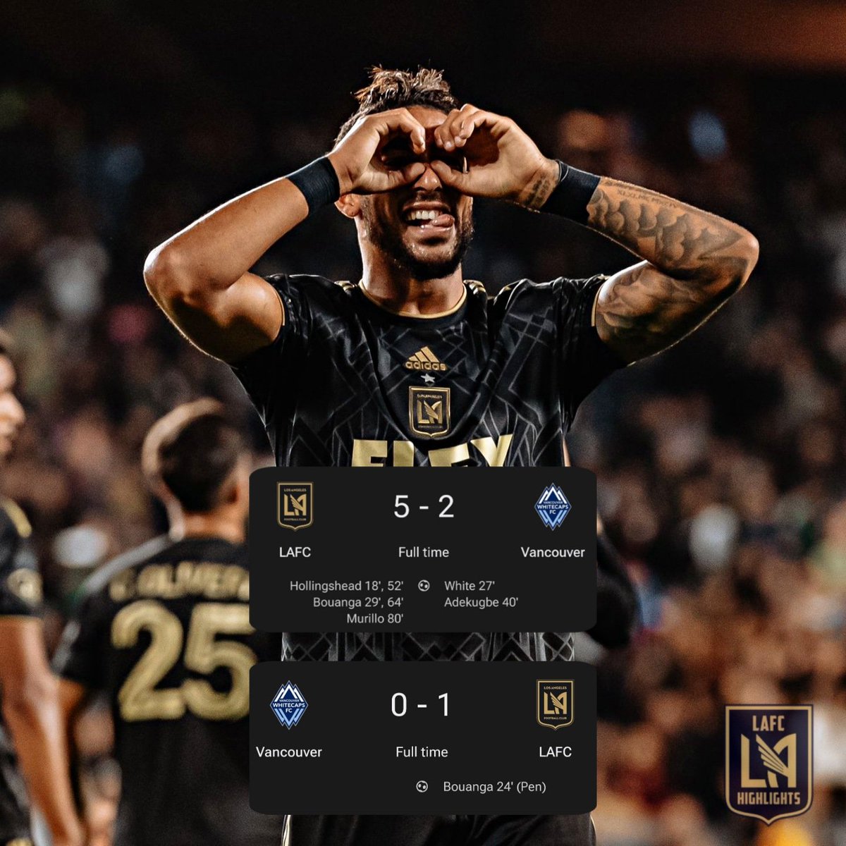 Clean sweep 😮‍💨

#LAFC