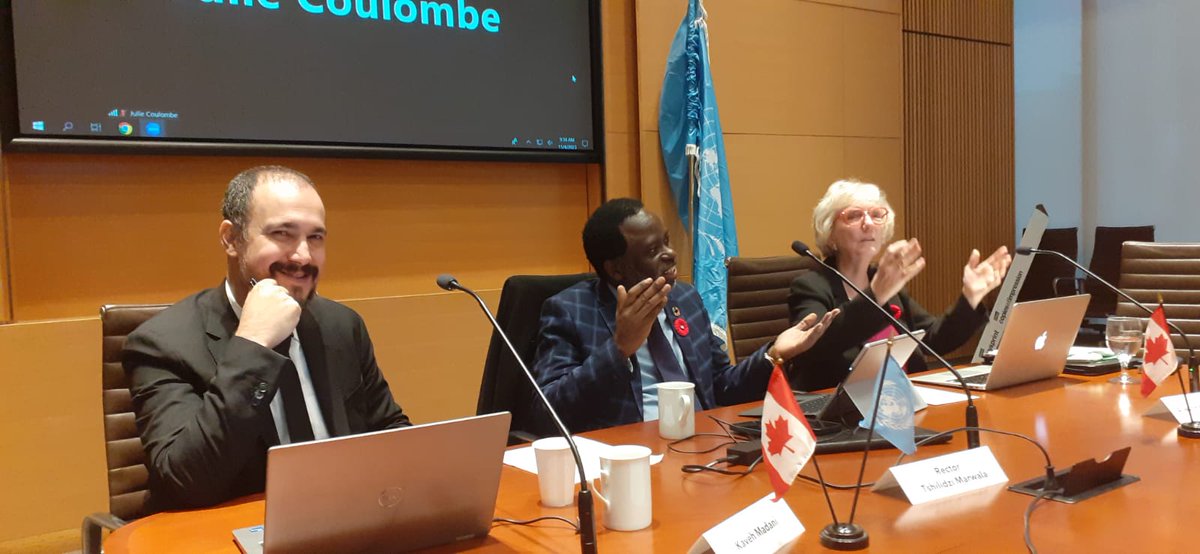 Alex Bugailiskis (@bugaila) on Twitter photo It's a good meeting when you leave with a smile. UNU Advisory Committee were updated on leading research projects by staff and inspired by strategic vision of UNU Rector <a href="/tmarwala/">Tshilidzi Marwala チリツィ・マルワラ . 丸笑</a> and Dir <a href="/KavehMadani/">Kaveh Madani</a>. It's going to be an exciting year. My thanks to <a href="/UNUINWEH/">UN University-INWEH</a> team and Host <a href="/UTSC/">University of Toronto Scarborough</a> It's a good meeting when you leave with a smile. UNU Advisory Committee were updated on leading research projects by staff and inspired by strategic vision of UNU Rector <a href="/tmarwala/">Tshilidzi Marwala チリツィ・マルワラ . 丸笑</a> and Dir <a href="/KavehMadani/">Kaveh Madani</a>. It's going to be an exciting year. My thanks to <a href="/UNUINWEH/">UN University-INWEH</a> team and Host <a href="/UTSC/">University of Toronto Scarborough</a>