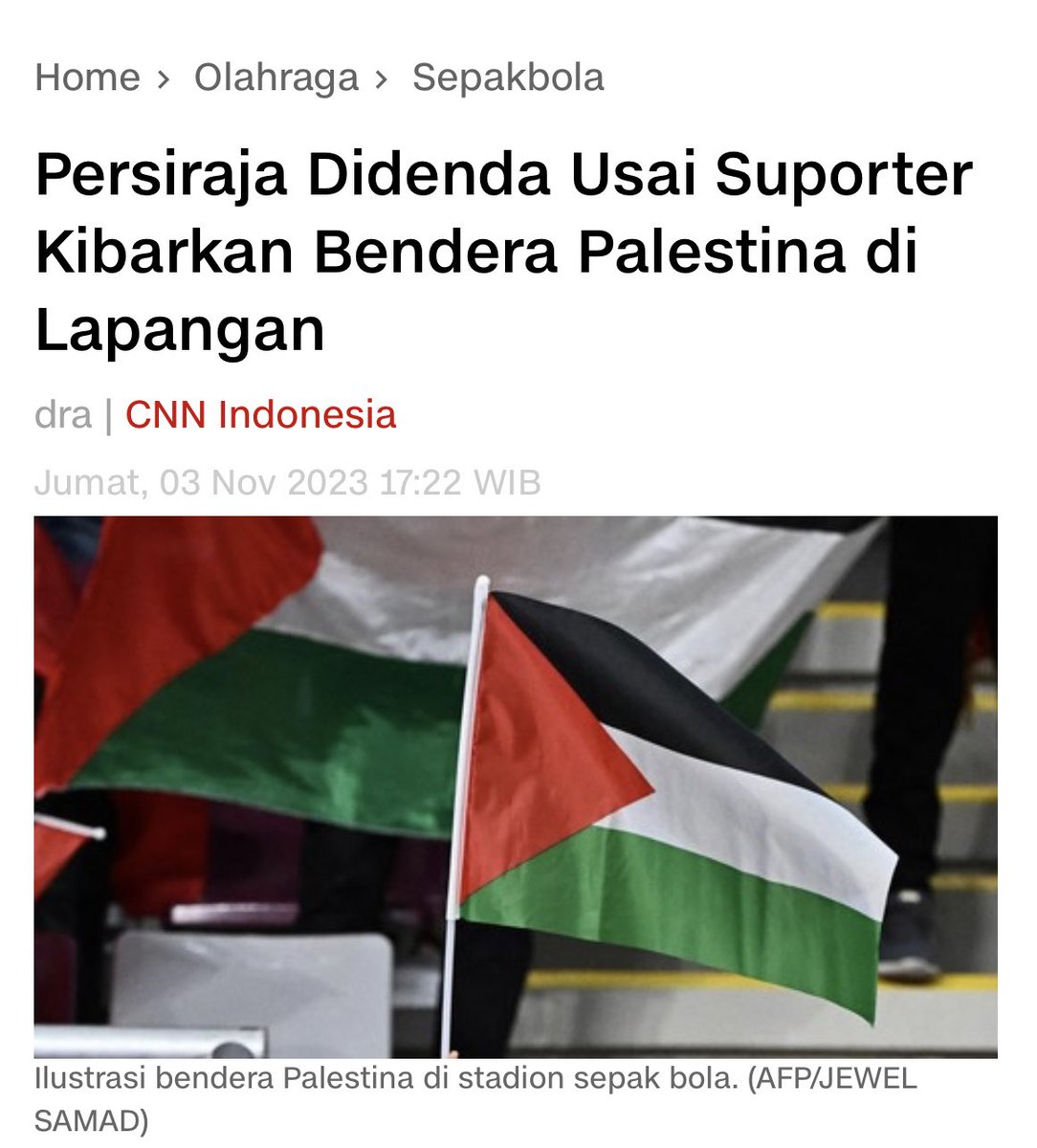 PSSI kok double standar kaya UEFA sama FIFA. 

Ini Indonesia Bung! 
Kita berdaulat atas tanah kita. 

SONTOLOYO sama perturan FIFA. Kemerdekaan Palestina adalah amanat UUD