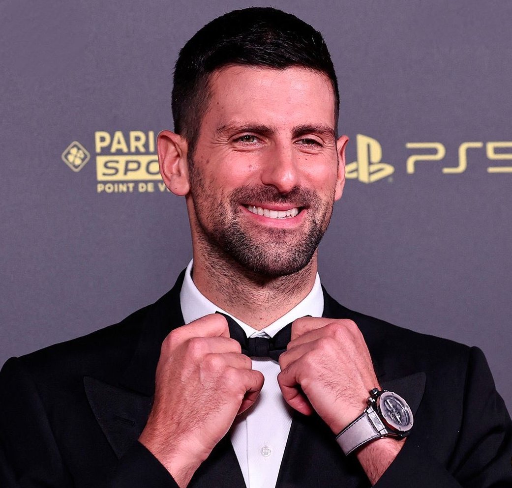 aqsa_murtaza02's tweet image. Serbian Tennis Star Novak Djokovic Wins ATP Paris Masters Open Tennis Tournament, Novak defeated Grigor in straight sets 6-4,6-3.
Congratulations🫶🩷 @DjokerNole 
#NovakDjokovic 
#ParisMasters  
#atpmasters