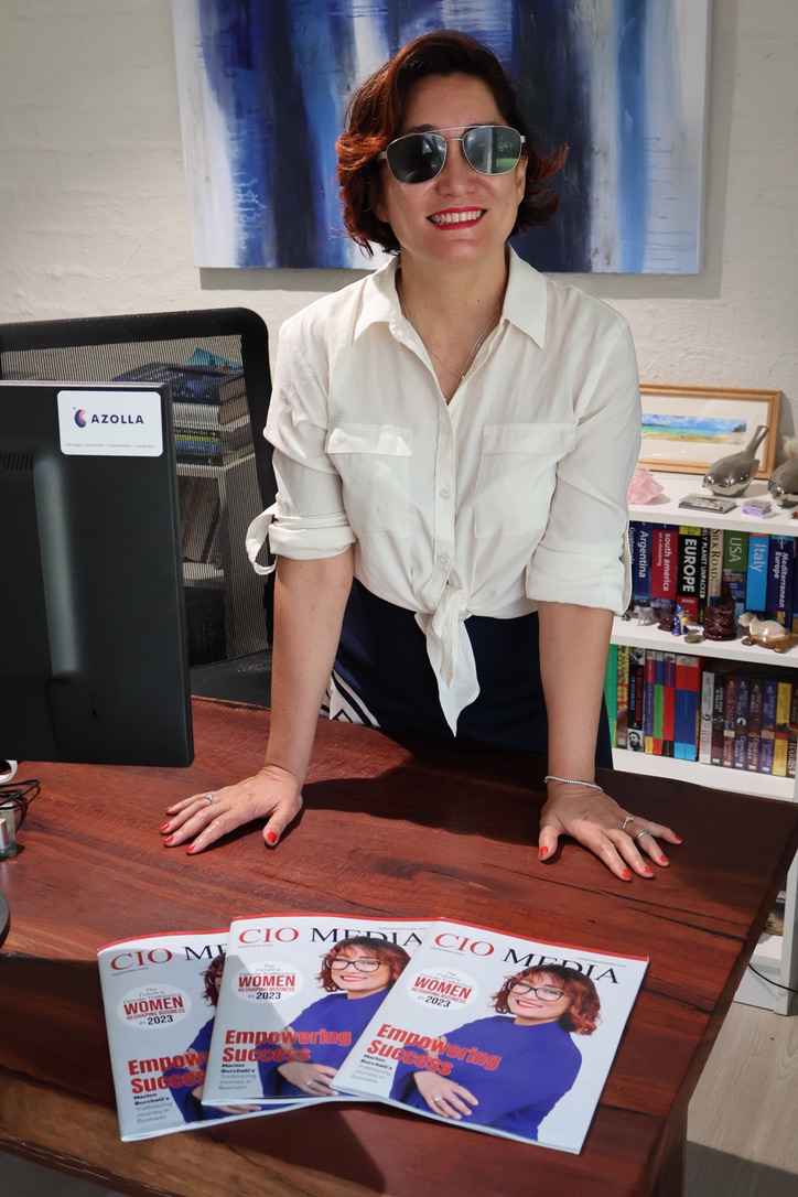 marion_burchell's tweet photo. They have arrived! Azolla HQ was buzzing with #CIO  #media #magazines. Fabulous reading the articles on #inpiringleadership in the #modernage. My fellow #trailblazingwomen are truly #inspiring. @Beyonce "Who run the world? Girls!"

https://t.co/xdqrf4wzxN https://t.co/pN7HyhehsY