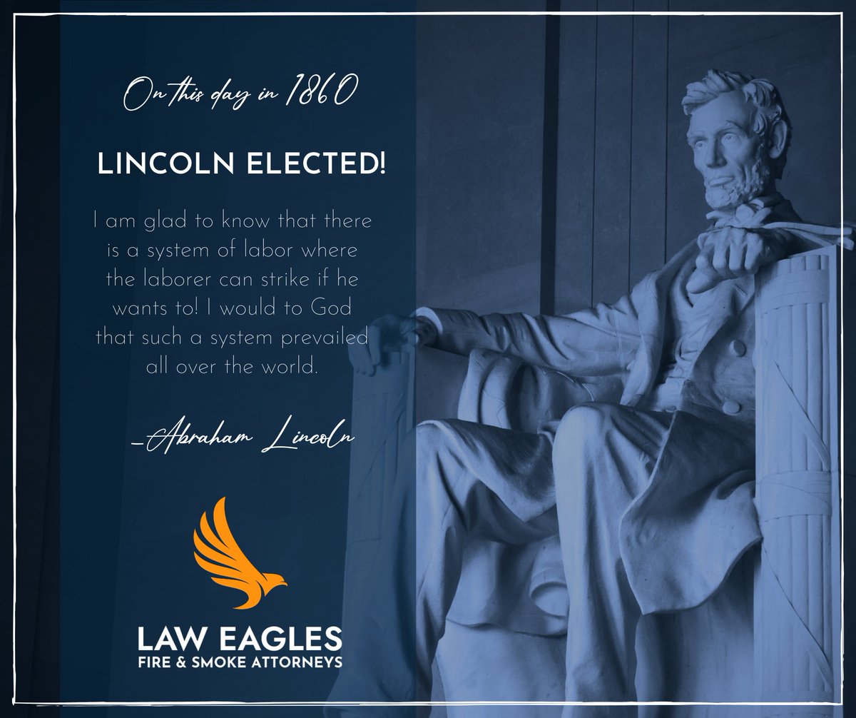 Abraham Lincoln borrowed books and trained informally with practicing lawyers to learn the law. #abrahamlincoln #famouslawyers #laweagles #attorneys #veteranowned #firedamagelawyer #lawyerforfiredamage #attorneyforfiredamage #fireclaimlawyer #firedamageclaimlawyer #smokedamage