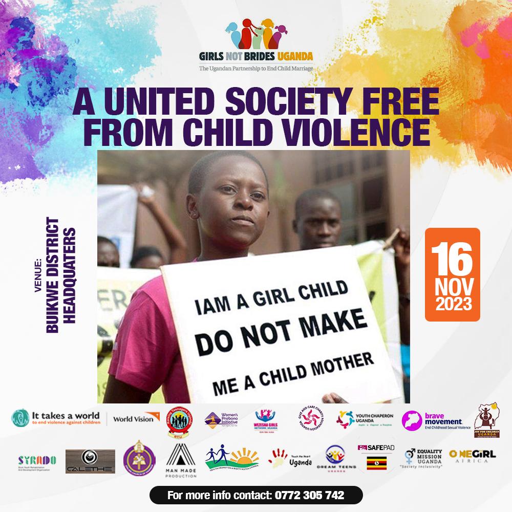 Join @RaisingTeensUg1 for determined society, firmly standing against child marriage because every child deserves education and freedom. Support our cause, and let's shape a future where all children can thrive. We are up for the central Region #GirlSummitUg
#16DaysOfActivism