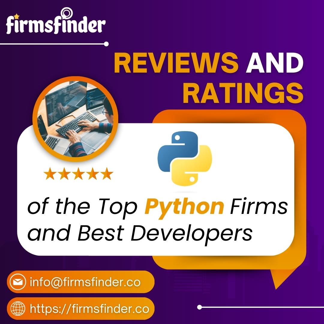 FirmsFinder's tweet image. Discover the cream of the crop! 🌟🐍 Explore the Reviews and Ratings of the Top Python Firms and Best Developers in the business. Excellence awaits!
#PythonExperts #TopDevelopers #Firmsfinder