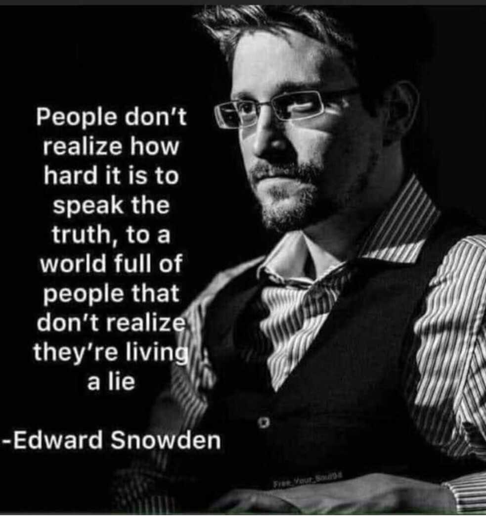 God Bless @Snowden !!!
If you don't know who is, or remember him.  Check him fully out. #JulianAssange as Well !!! | @FreeAssangeDoco @AlbertaLeonidas @Veteran4Freedom @alberta_rebel