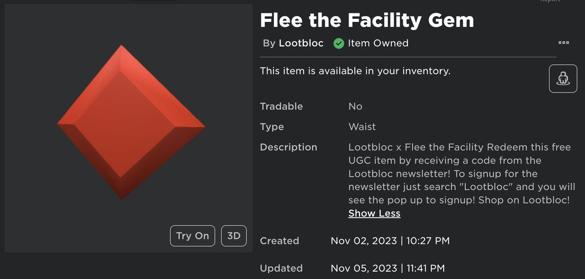 Roblox Flee the Facility Codes (December 2023)
