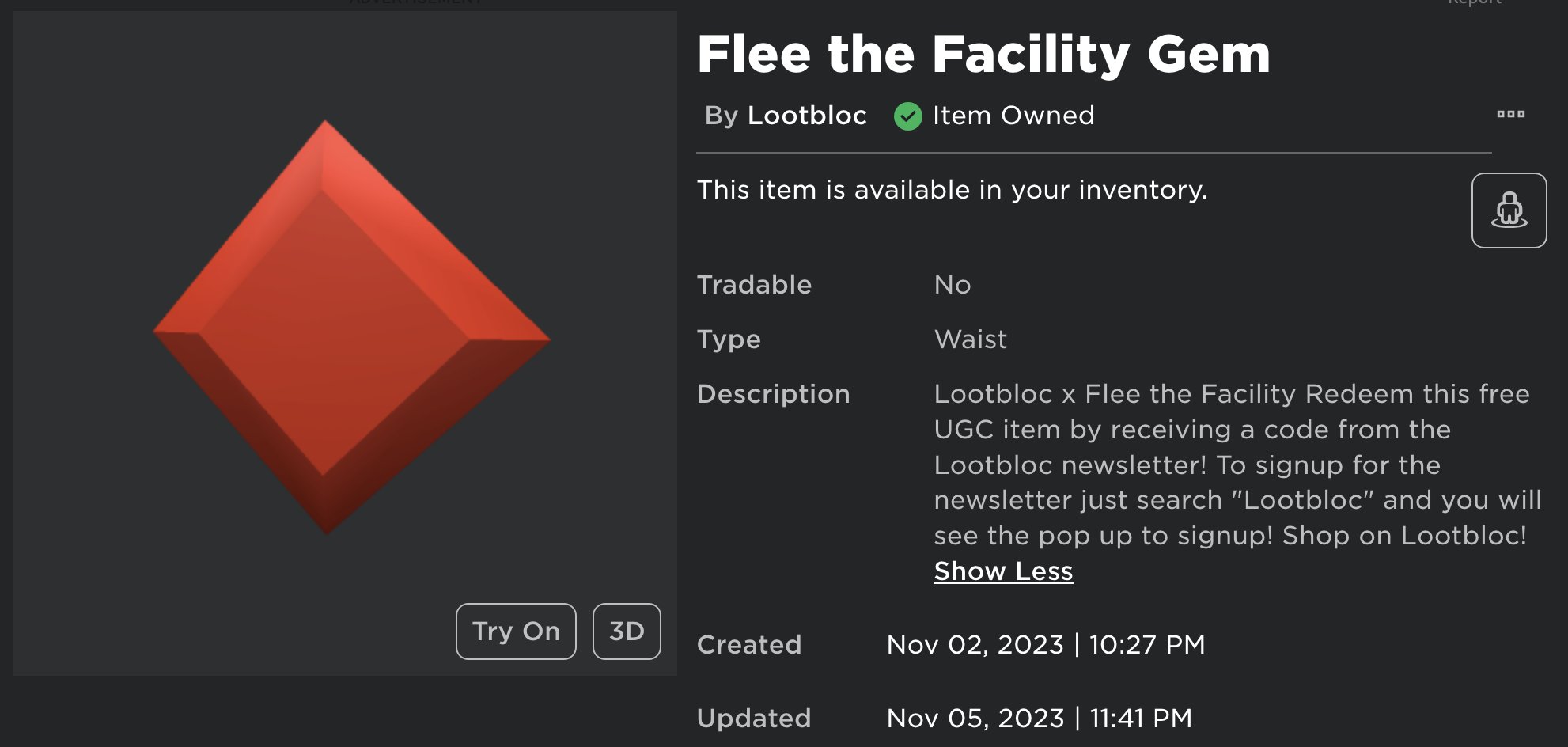 [LIMITED] Flee The Facility - Facility_0 Poster