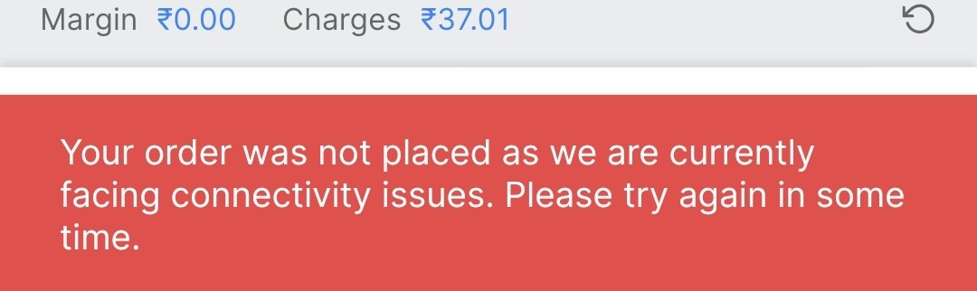 What the hell is going on since morning no orders are showing executed order not able to exit. #zerodha