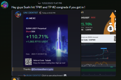 DWC_NFT's tweet photo. November entry - $SUSHI and $CELO shorts ๐ง
DWC Premium Sub members are cooking for sure! Bear ain't that tough I guess ๐
#DWC #PremiumSub #FuturesTrading #Crypto https://t.co/3ImKlHyrqE