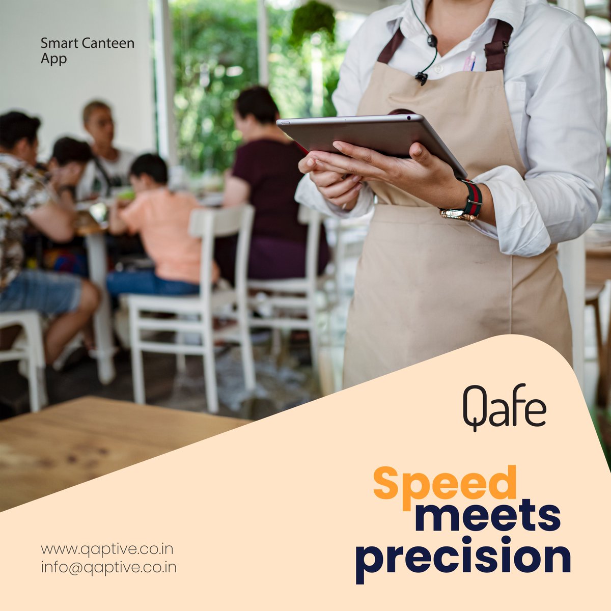 qaptive's tweet photo. Qafe's RFID technology makes billing lightning fast. No more long lines. Experience quick and accurate
checkouts for a smoother canteen experience.
https://t.co/BobH6h1HIj

#canteenmanagementsoftware #digitalcanteensoftware
#foodservicesoftware https://t.co/WlQ9rZkuhL
