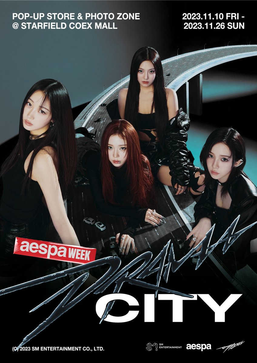 aespa_official's tweet photo. aespa ‘aespa WEEK – DRAMA CITY’ 관련 다양한 소식을
전용 X (@aespa_WEEK) 계정에서 확인해보세요.
#aespa #æspa #에스파
#Drama #aespaDrama #aespaweek #DRAMACITY https://t.co/yRakwHVsJj