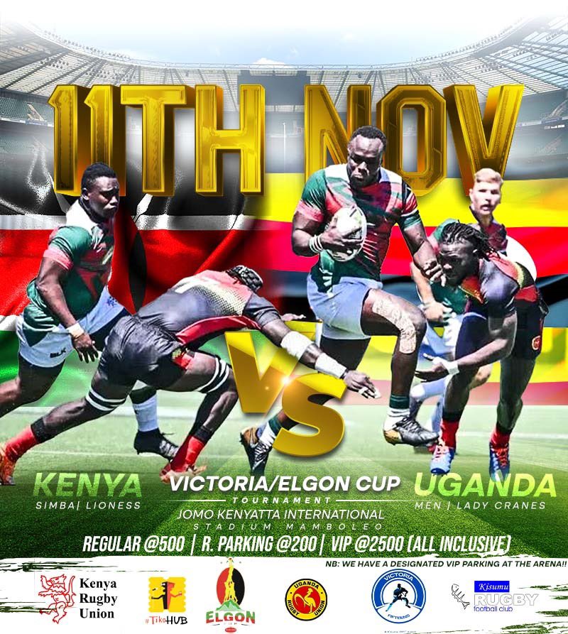 Rugby continues this weekend in Kisumu as we take on Kenya in the return leg of the #ElgonCup2023 @NileSpecial @RugbyCranes