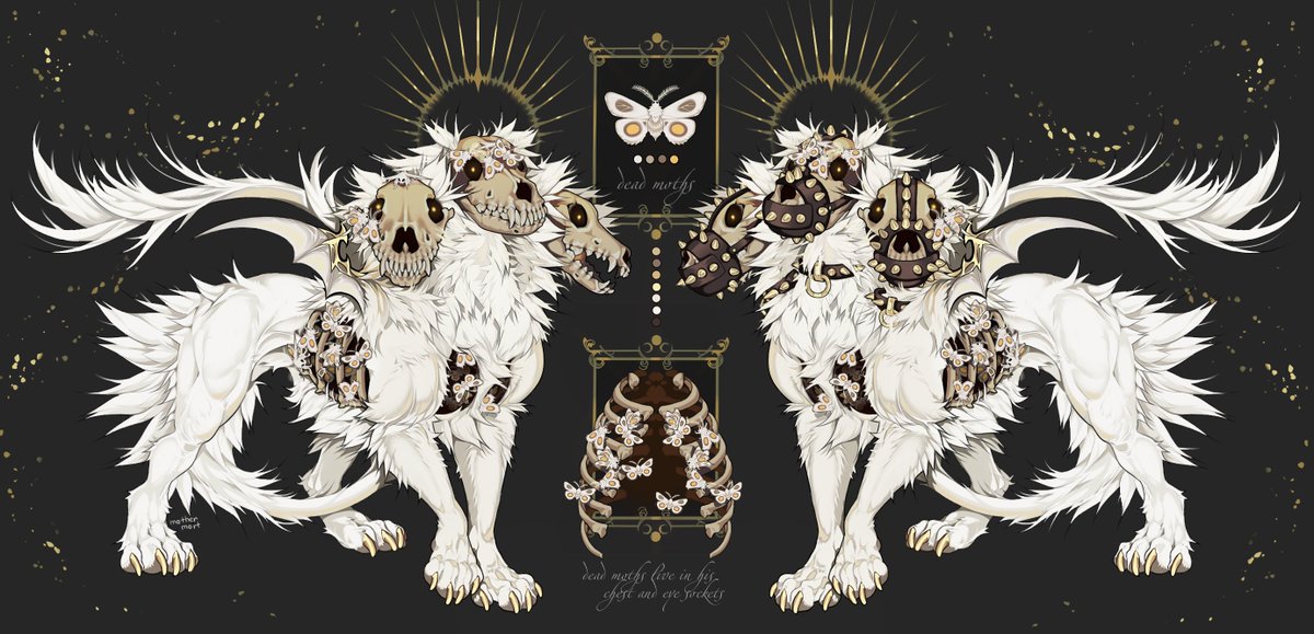 cerberus, the feeder of dead moths | ADOPT CLOSED!
THE OWNER OF THE CHARACTER: - kilter76 (DA)
#adopt #adoptable #digitalart #artwork