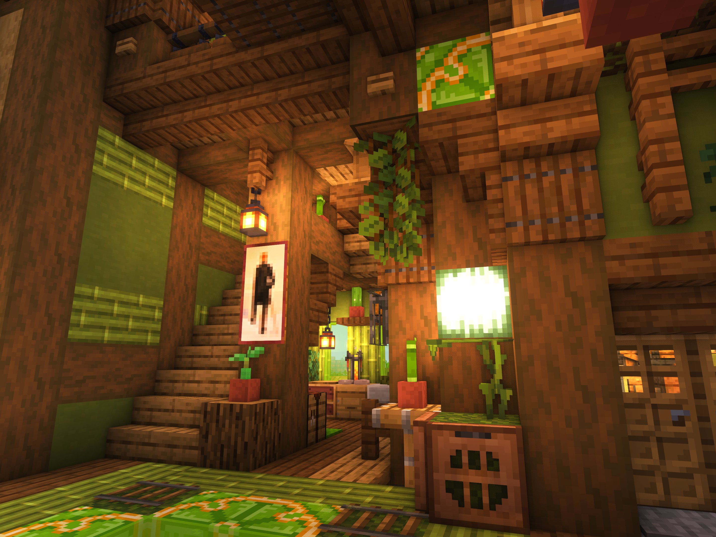 【】旧公式マイバチ❀はる〜〜んさん風❀高密度 Rescue JJ from the Darkness!【Maizen Minecraft Animation